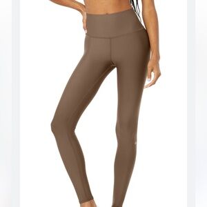 Alo high waist airlift hot cocoa leggings NWT